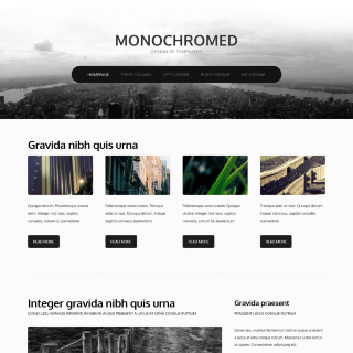 monochromed